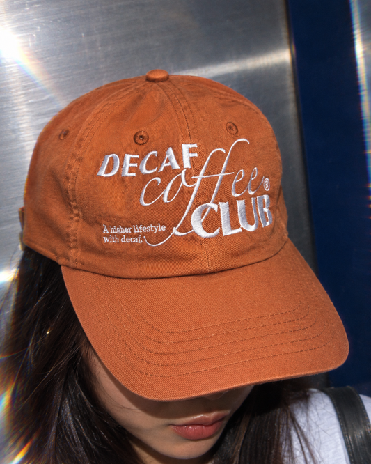 Decaf Coffee Club Cap