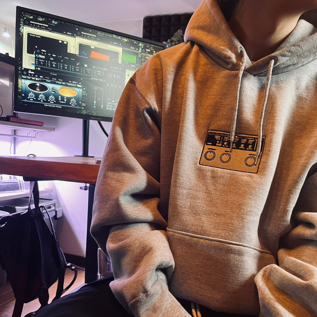 "Audio Interface" Box Logo Hoodie