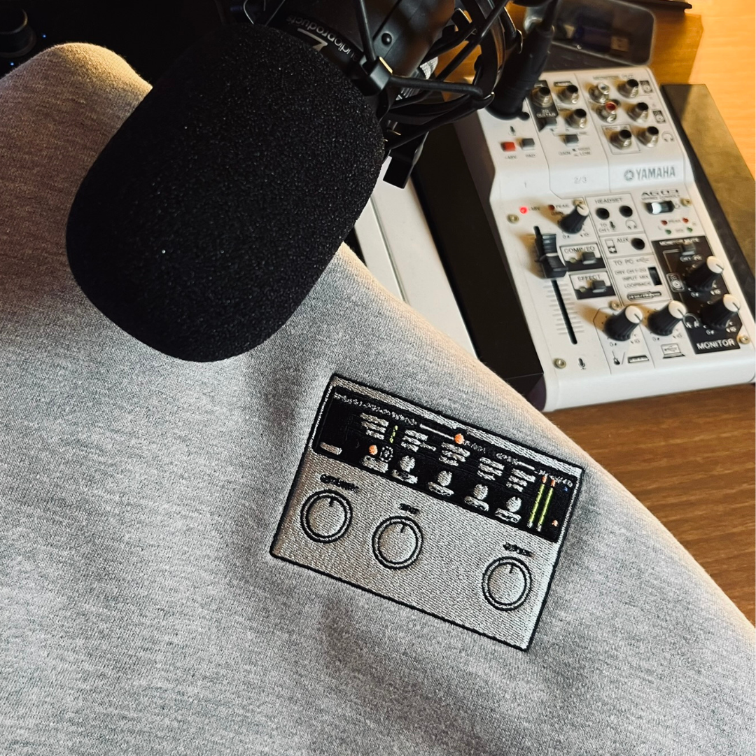 "Audio Interface" Box Logo Hoodie