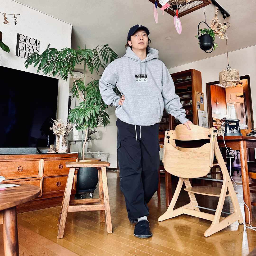 "Audio Interface" Box Logo Hoodie