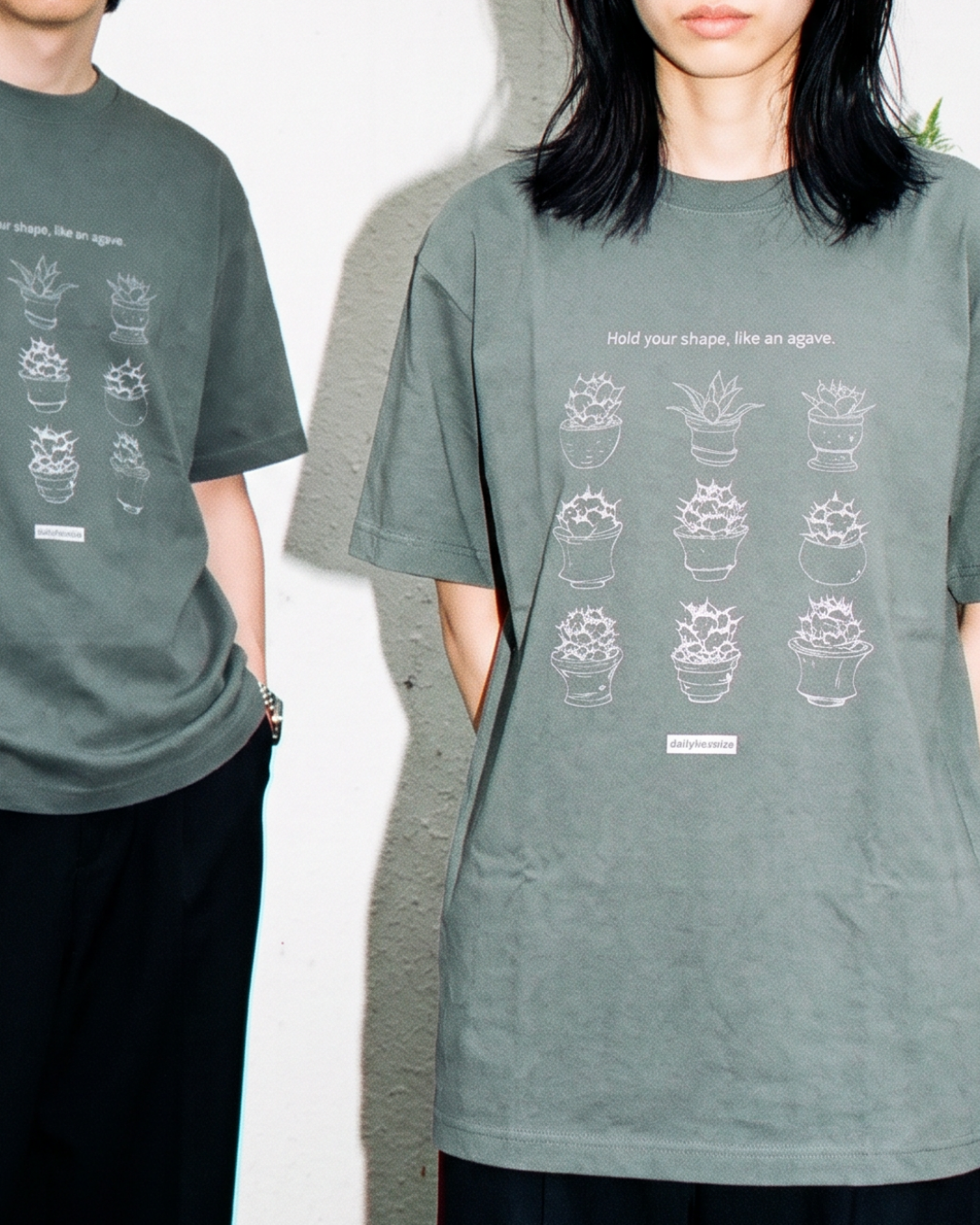 「like an agave」Tシャツ バックプリント｜DAILY LIFE NOIZE
