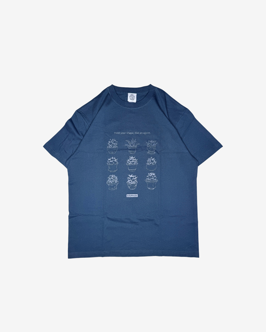 アガベグラフィックTシャツ「like an agave」グレイッシュグリーン｜DAILY LIFE NOIZE