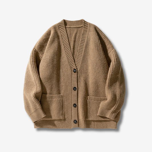 Chunky Rib Cardigan [DLN015]