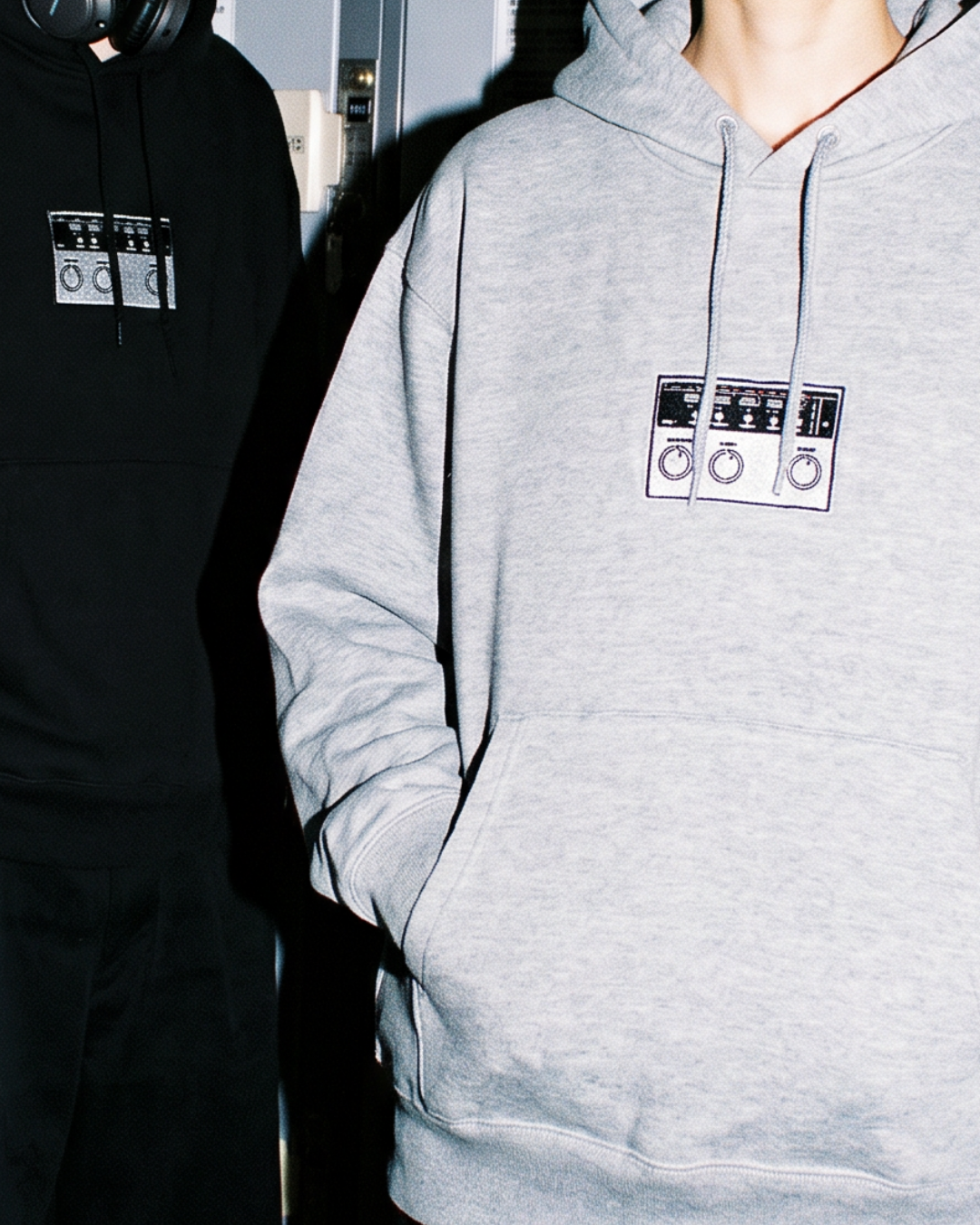 "Audio Interface" Box Logo Hoodie