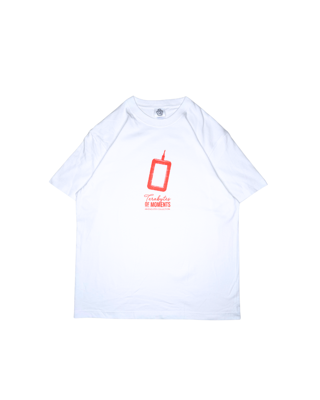 SSD「Terabytes of moments」グラフィックTシャツ 正面｜DAILY LIFE NOIZE