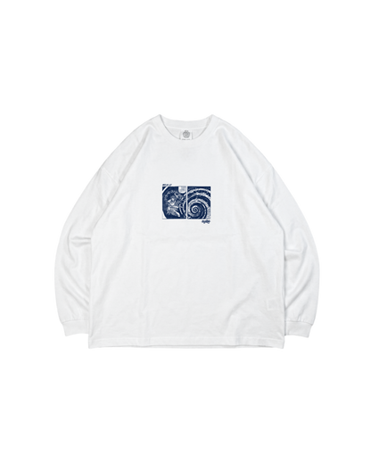 画狂老人卍 ”Shaka” BOX LS Tee