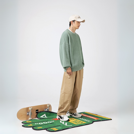 Chunky Rib Knit Oversize Sweater [DLN009]