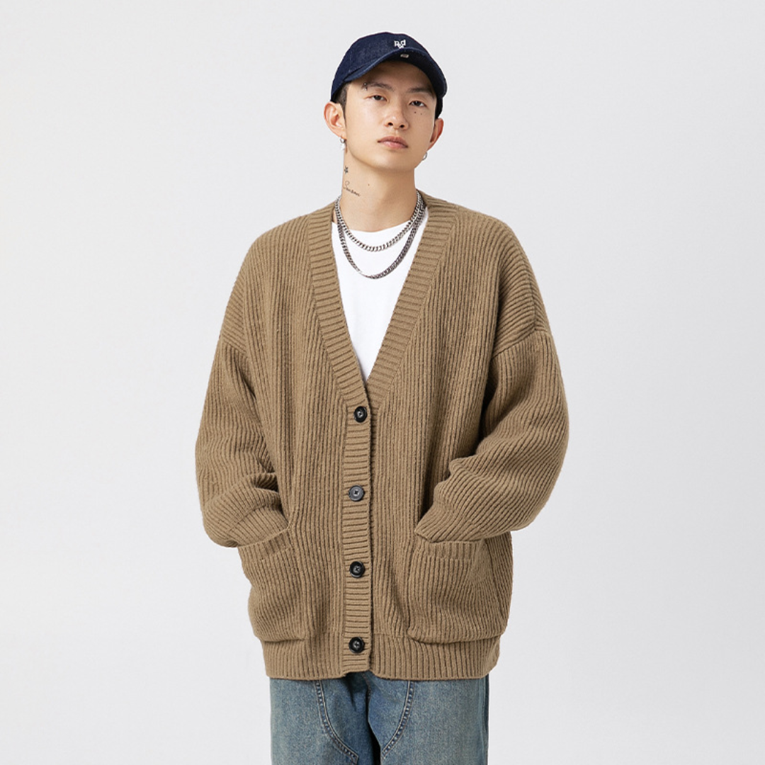 Chunky Rib Cardigan [DLN015]