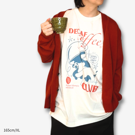 Decaf Coffee Club Tee / デカフェコーヒー