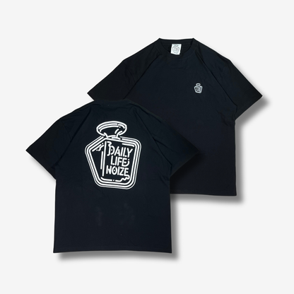 ブランドロゴ「Lamp」グラフィックTシャツ ブラック｜DAILY LIFE NOIZE