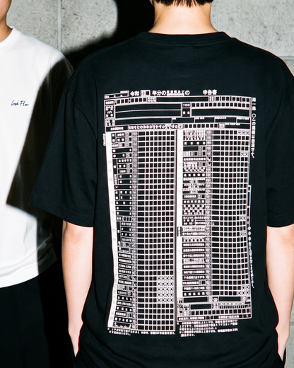 確定申告「Cash Flow」Tシャツ バックプリント｜DAILY LIFE NOIZE
