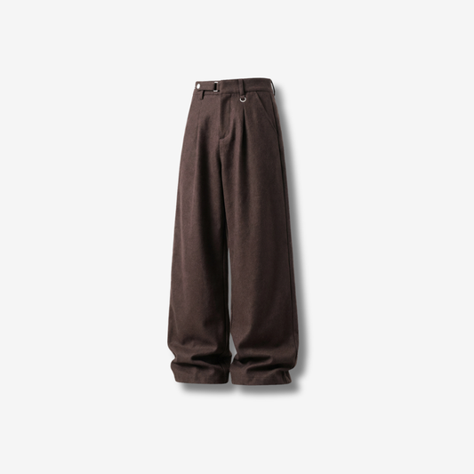 Old Money Drape Pleat Dress Pants [DLN021]