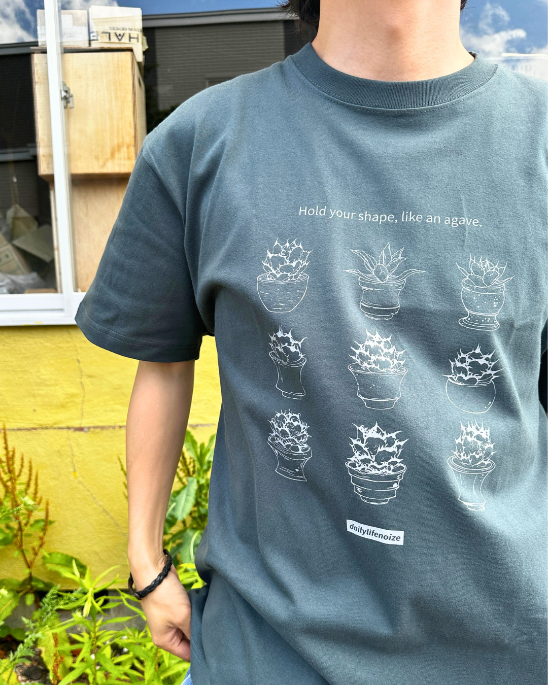 アガベTシャツ「like an agave」コーディネート｜DAILY LIFE NOIZE