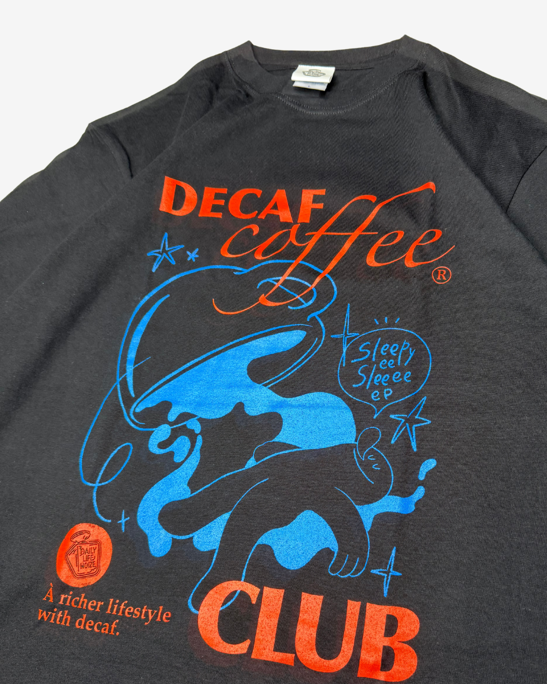 Decaf Coffee Club Tee