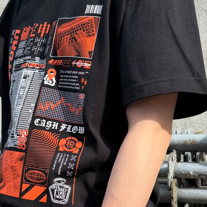 確定申告 "Cyberpunk" Tee