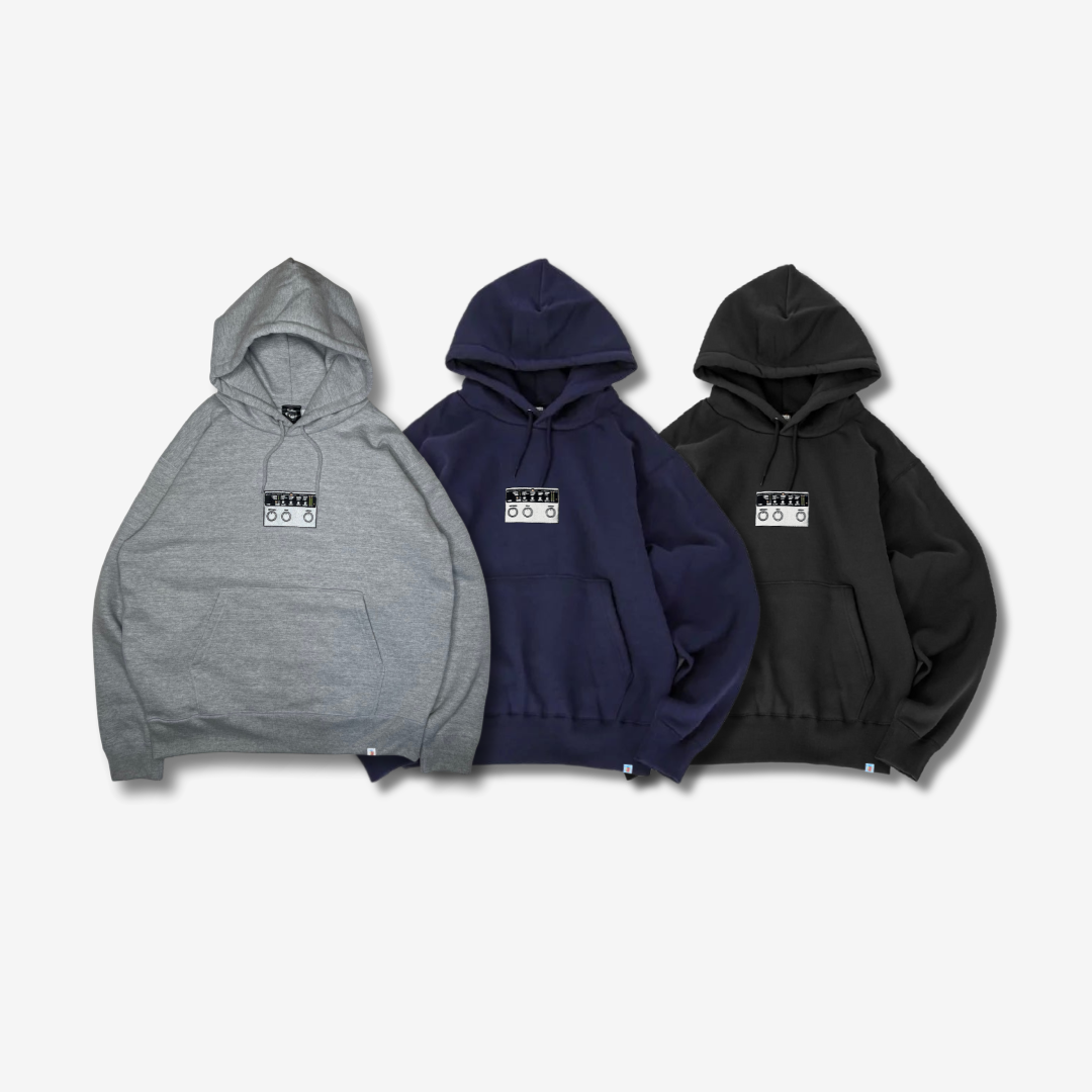 "Audio Interface" Box Logo Hoodie