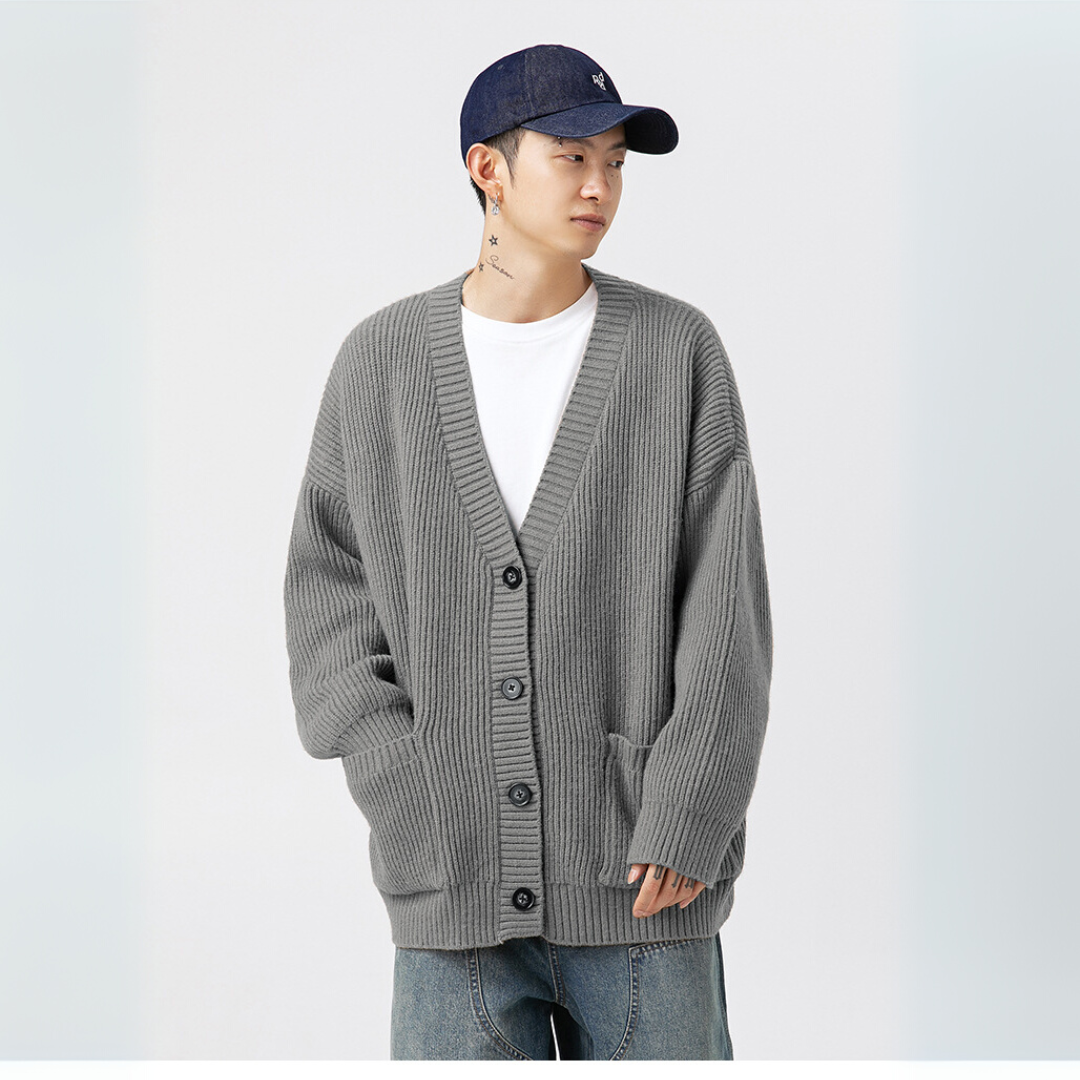 Chunky Rib Cardigan [DLN015]