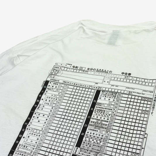 確定申告 "Cash Flow" LS Tee