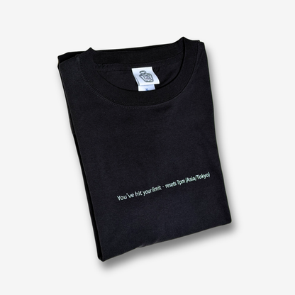 CC "You've hit your limit" Tee