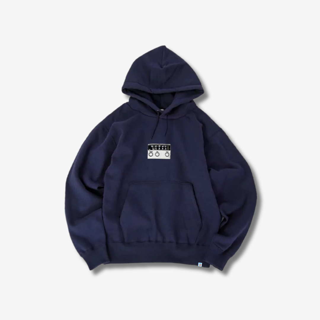 "Audio Interface" Box Logo Hoodie