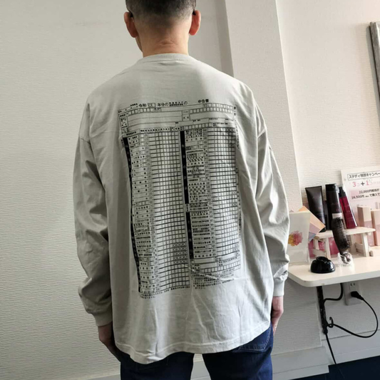 確定申告 "Cash Flow" LS Tee Ⅱ