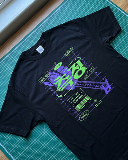 「Scale」現場職人Tシャツ 別アングル｜DAILY LIFE NOIZE