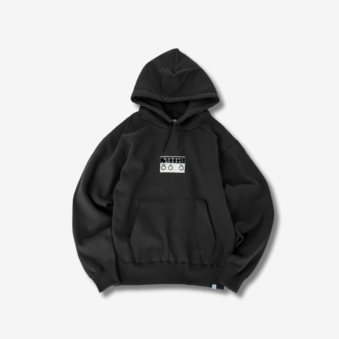 "Audio Interface" Box Logo Hoodie
