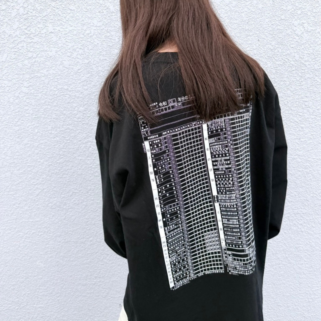 確定申告 "Cash Flow" LS Tee Ⅱ