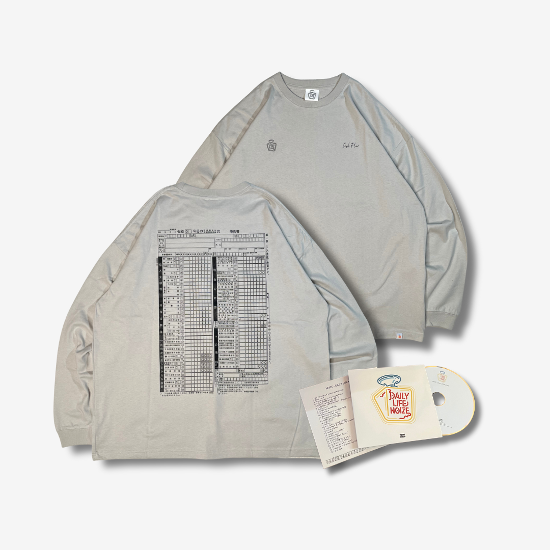 確定申告 "Cash Flow" LS Tee Ⅱ