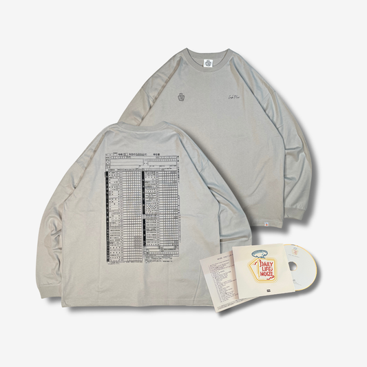 確定申告 "Cash Flow" LS Tee Ⅱ