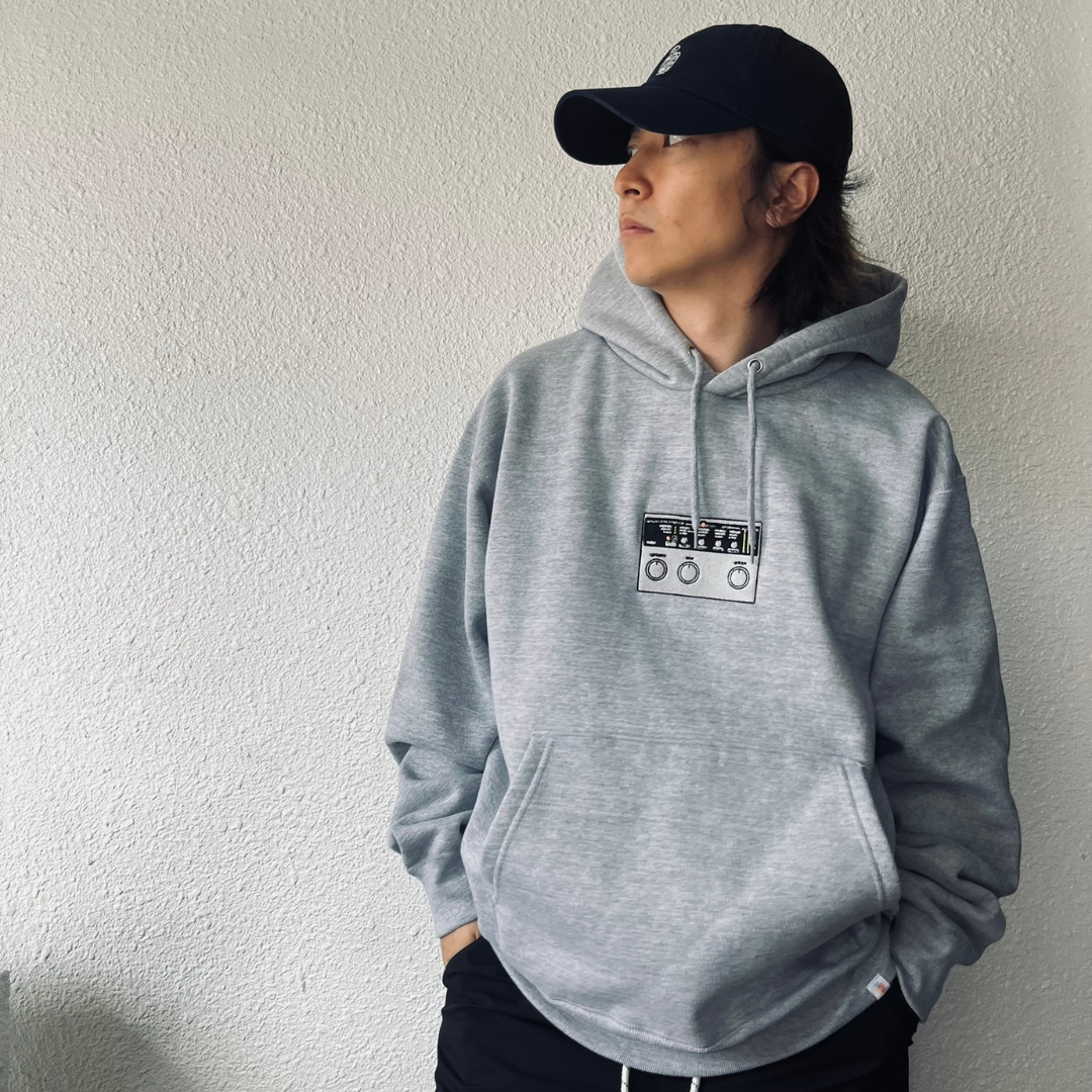 "Audio Interface" Box Logo Hoodie