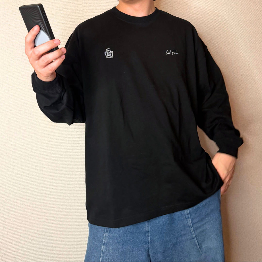 確定申告 "Cash Flow" LS Tee Ⅱ