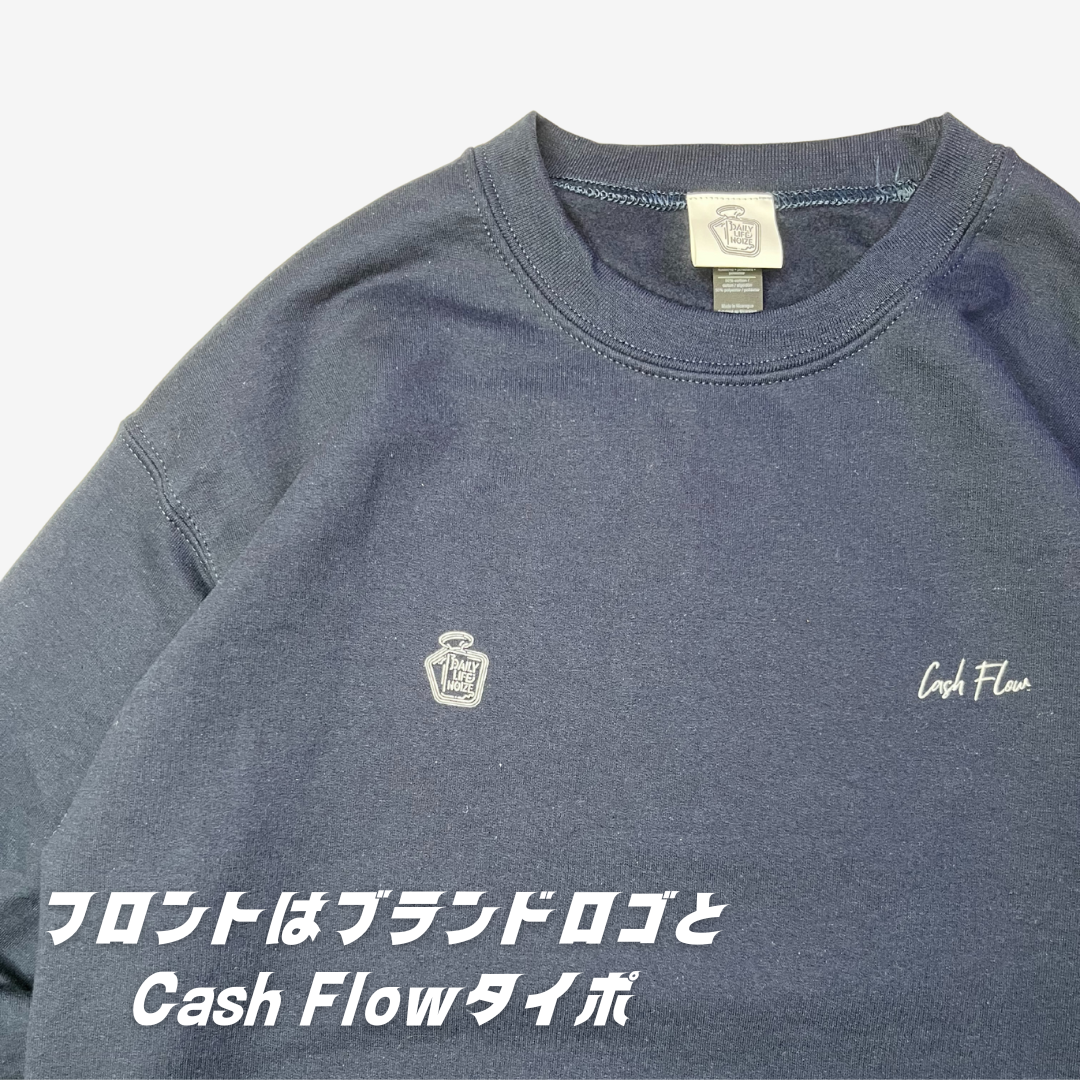 確定申告 "Cash Flow" Sweat