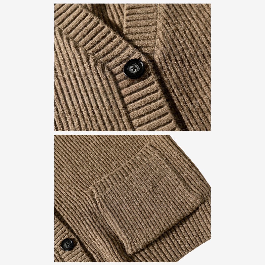 Chunky Rib Cardigan [DLN015]
