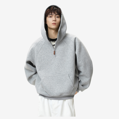 Half-Neck 3D Line Hoodie [DLN018]