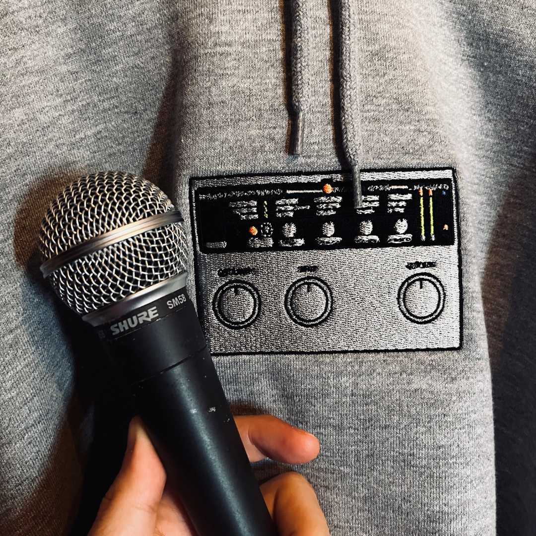 "Audio Interface" Box Logo Hoodie