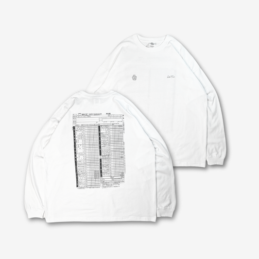 確定申告 "Cash Flow" LS Tee Ⅱ