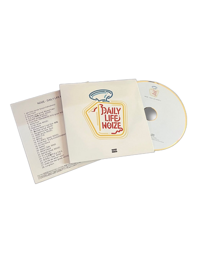 NOIZE 2ndアルバム「DAILY LIFE NOIZE 2」CDジャケット｜北海道 日本語ヒップホップ 28曲