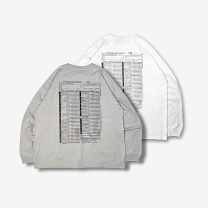 確定申告 "Cash Flow" LS Tee Ⅱ