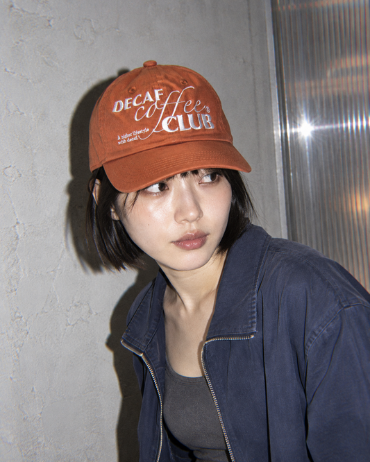 Decaf Coffee Club Cap