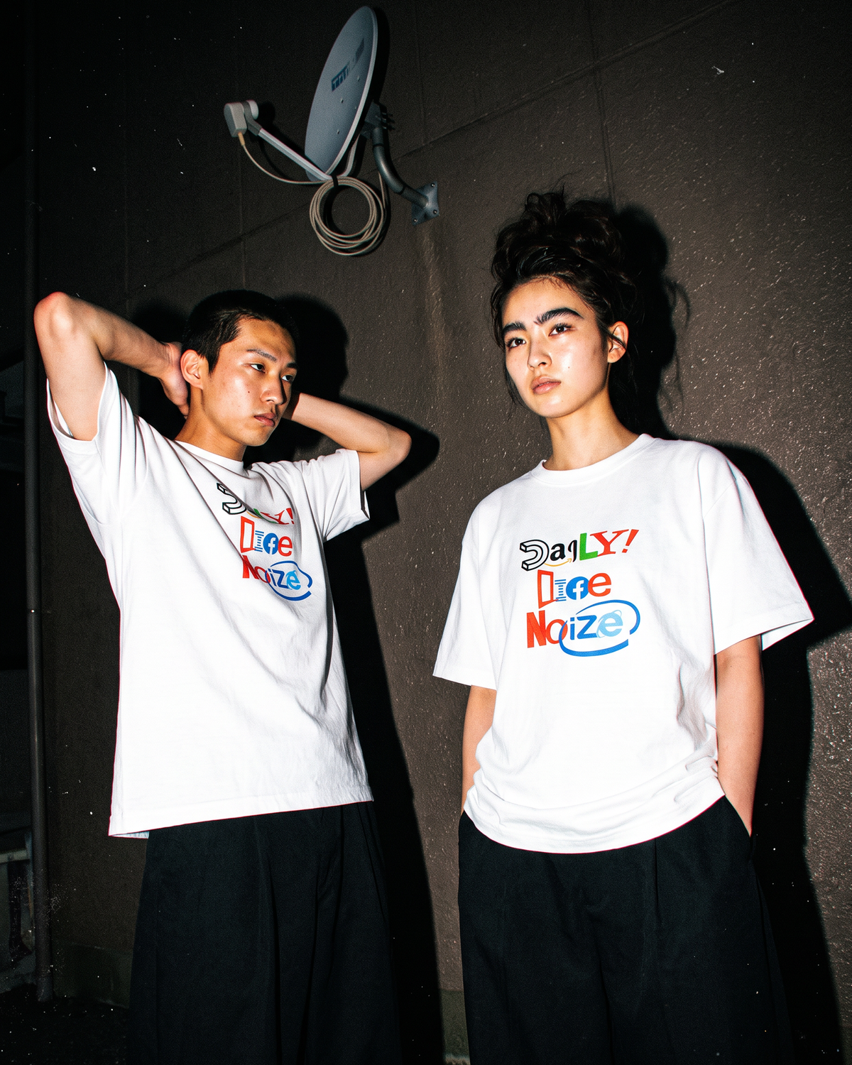 DLN Expandong SNSアイコンロゴTシャツ 正面｜DAILY LIFE NOIZE