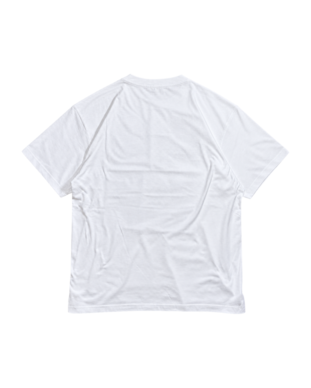 Gapao Rice Tee ホワイト 無地の背面