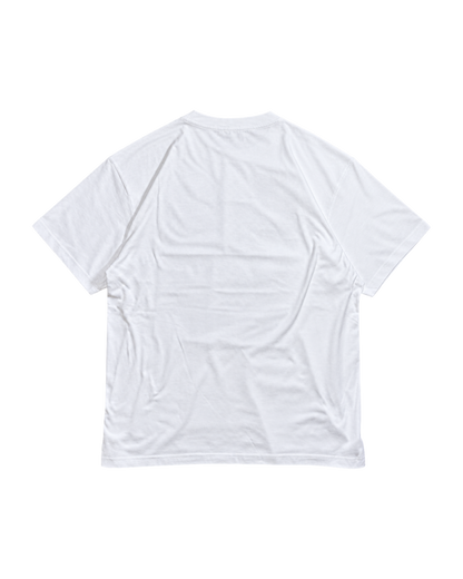 Gapao Rice Tee ホワイト 無地の背面