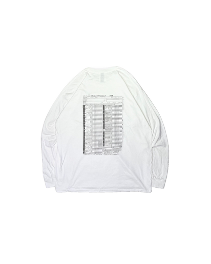 確定申告「Cash Flow」ロングスリーブTシャツ | DAILY LIFE NOIZE