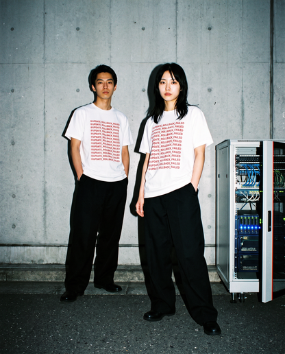 UPDATE_ROLLBACK_FAILED Tシャツ 正面｜DAILY LIFE NOIZE