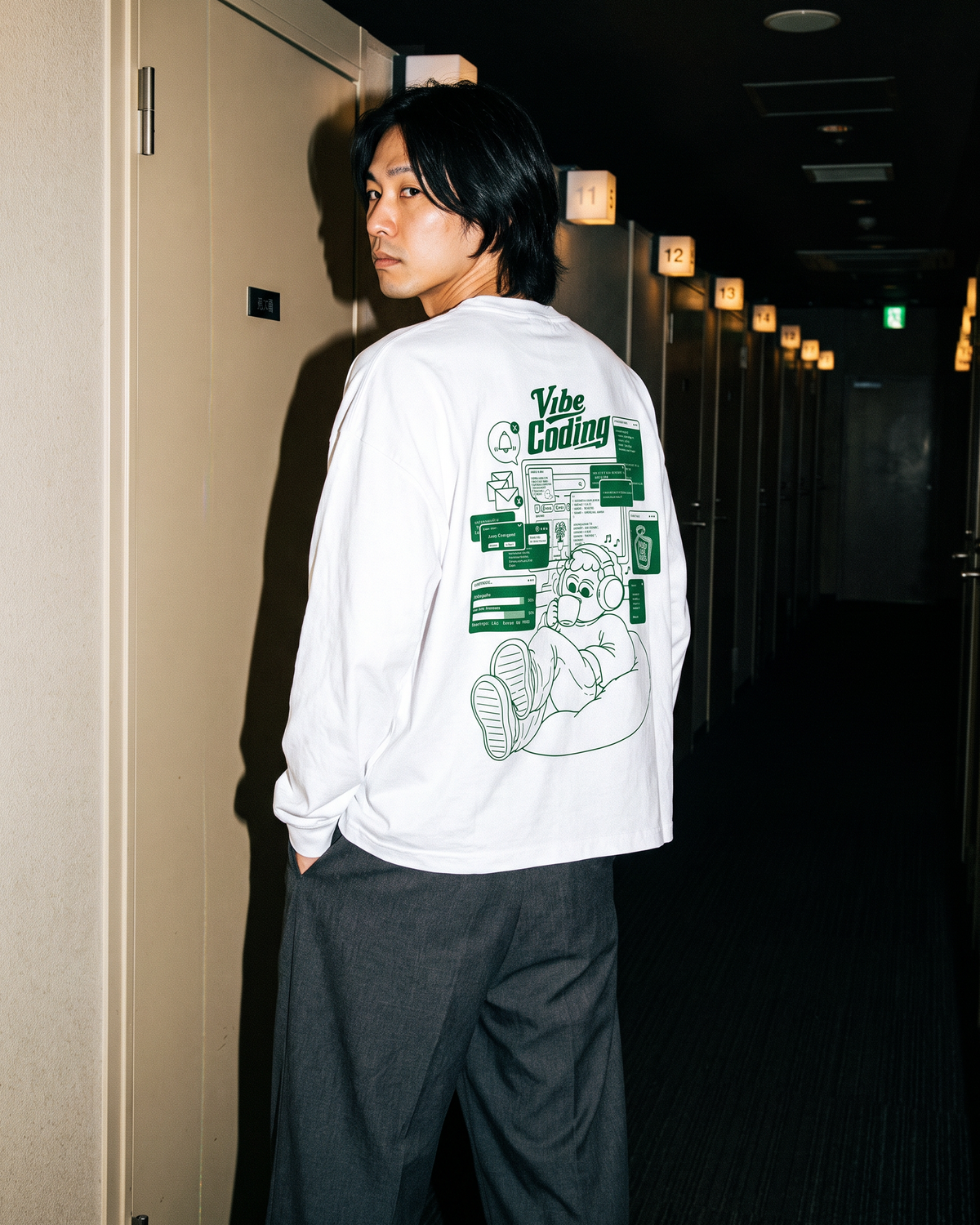 Vibe Coding BOX LS Tee