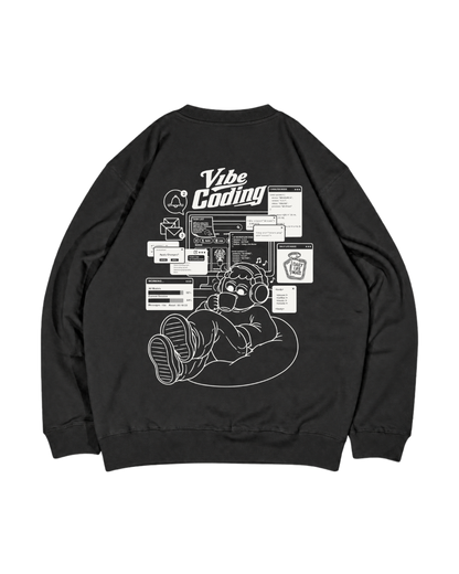 Vibe Coding Sweat black-back 新ボディ