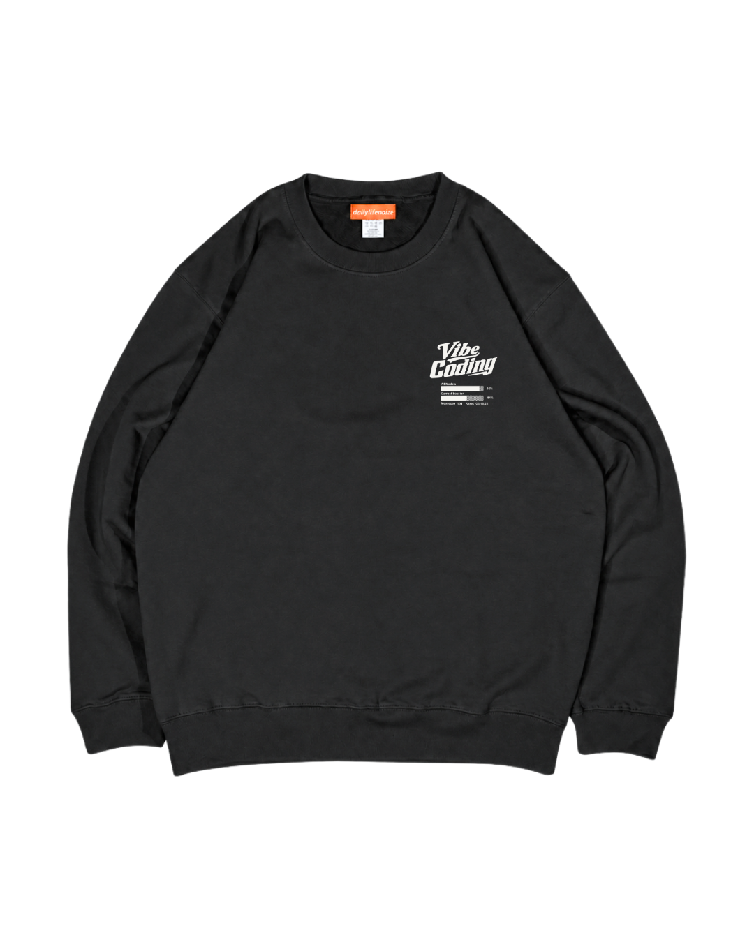 Vibe Coding Sweat black-front 新ボディ