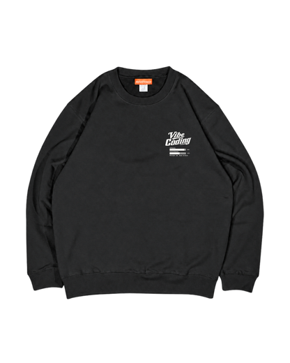 Vibe Coding Sweat black-front 新ボディ