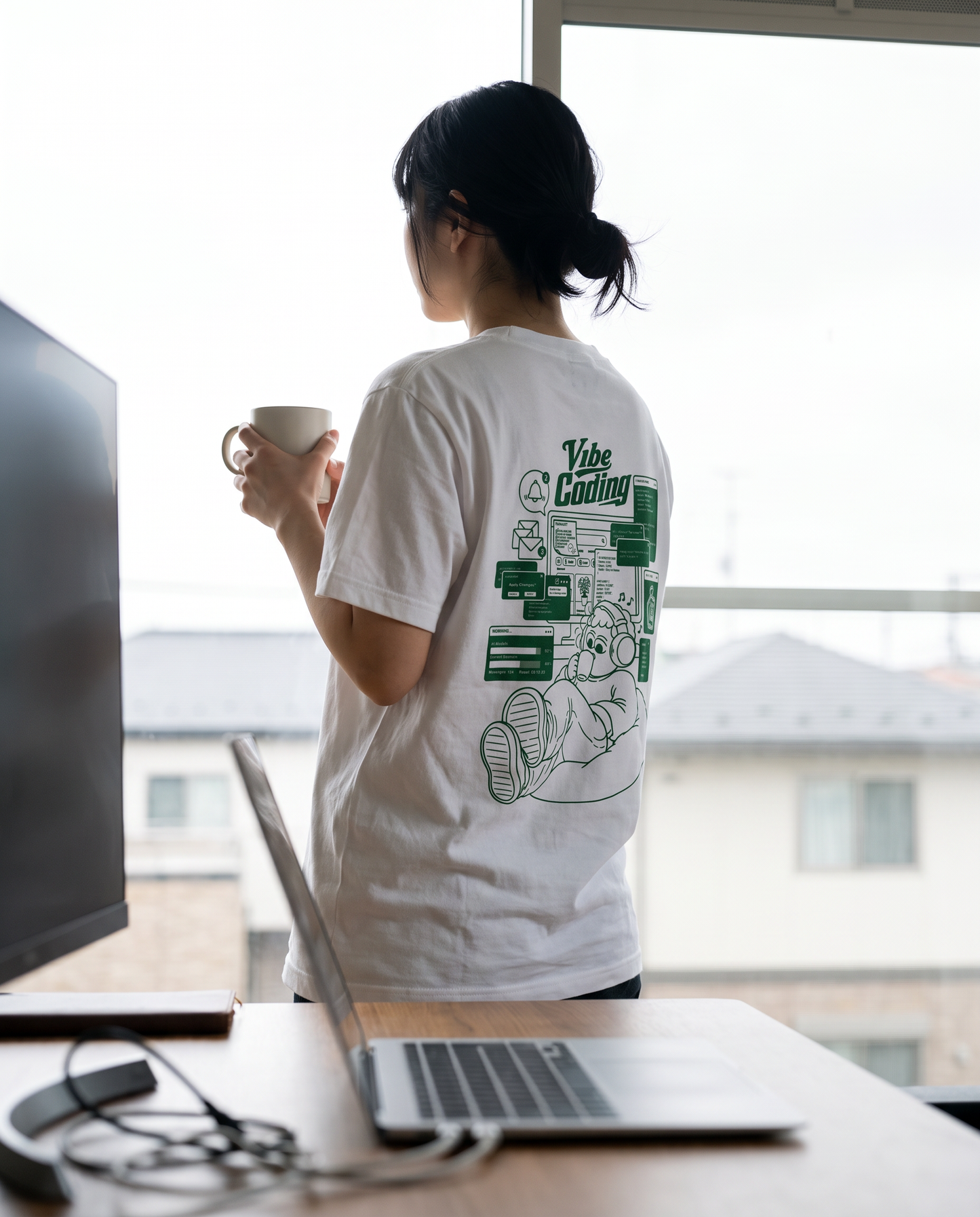 Vibe Coding Tシャツ コーディネート｜DAILY LIFE NOIZE